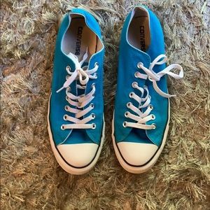 Turquoise Converse men’s 10.5
